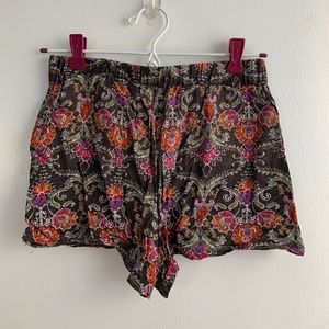 Floral Flowy Shorts